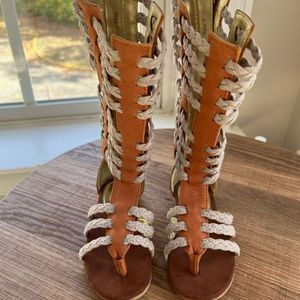 Joyfolie gladiator sandals